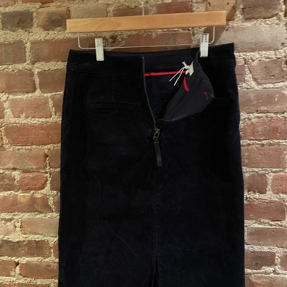 Boden Natalie midi cord skirt, Size 4